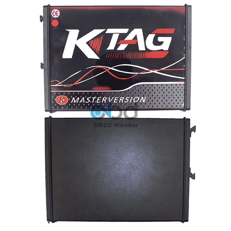 ЕС красный Ktag K TAG V7.020 KESS V2 V5.017 SW V2.25 V2.47 мастер ECU чип Тюнинг инструмент KESS 5,017 Красный Онлайн неограниченное количество жетонов