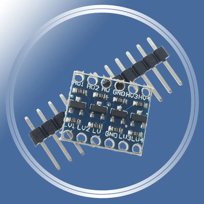 Бесплатная доставка! 10 шт./лот 4 канальный IIC I2C логический преобразователь уровня