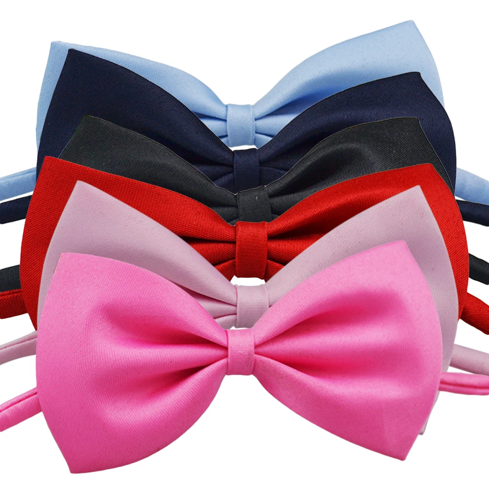 6pcs Children Bow Tie Boy Bowtie For Kids Dressing Decoration Ties