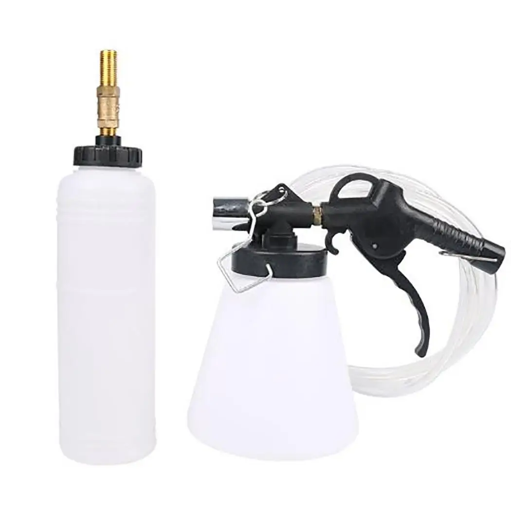 

Car Pneumatic Brake Fluid Bleeder Air Extractor Single, Double Clutch 180ltr/min Oil Bleeding Kit Tools 60%