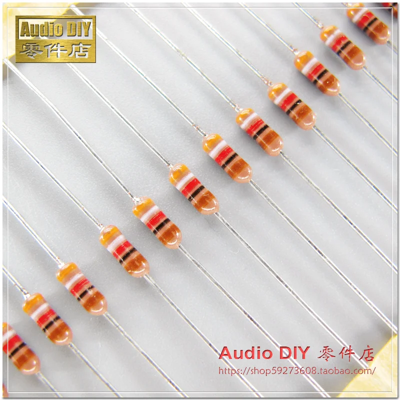 Аксессуары 2018 30 шт./50 шт. VISHAY CCF55 Series 392R/0 25 W 0 5 1% цветные кольцевые резисторы с