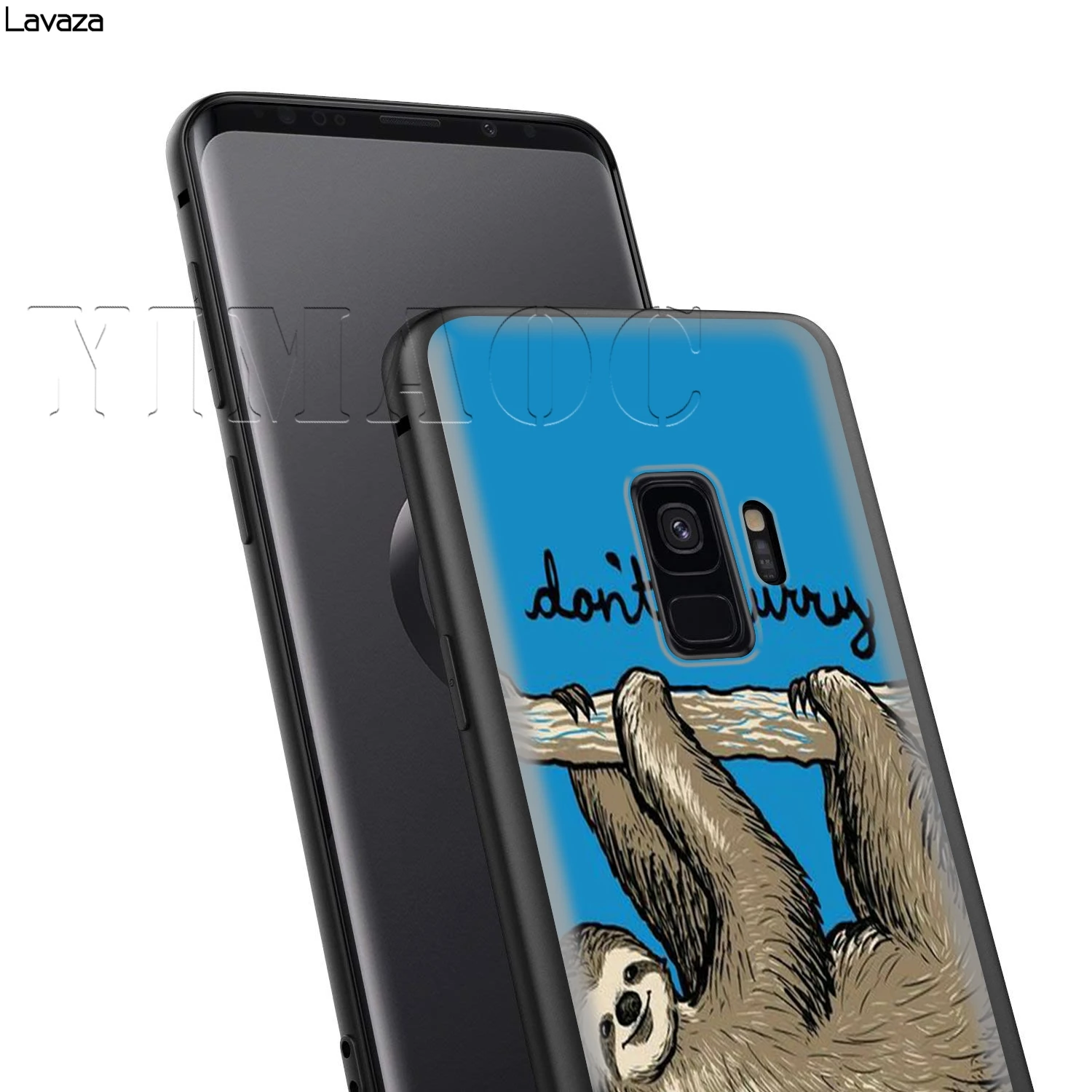 Lavaza жизнь Ленивца Мягкий силиконовый чехол для Samsung Galaxy S6 S7 Edge S8 S9 S10e Plus A3 A5 A6 A7 A8 A9 J6
