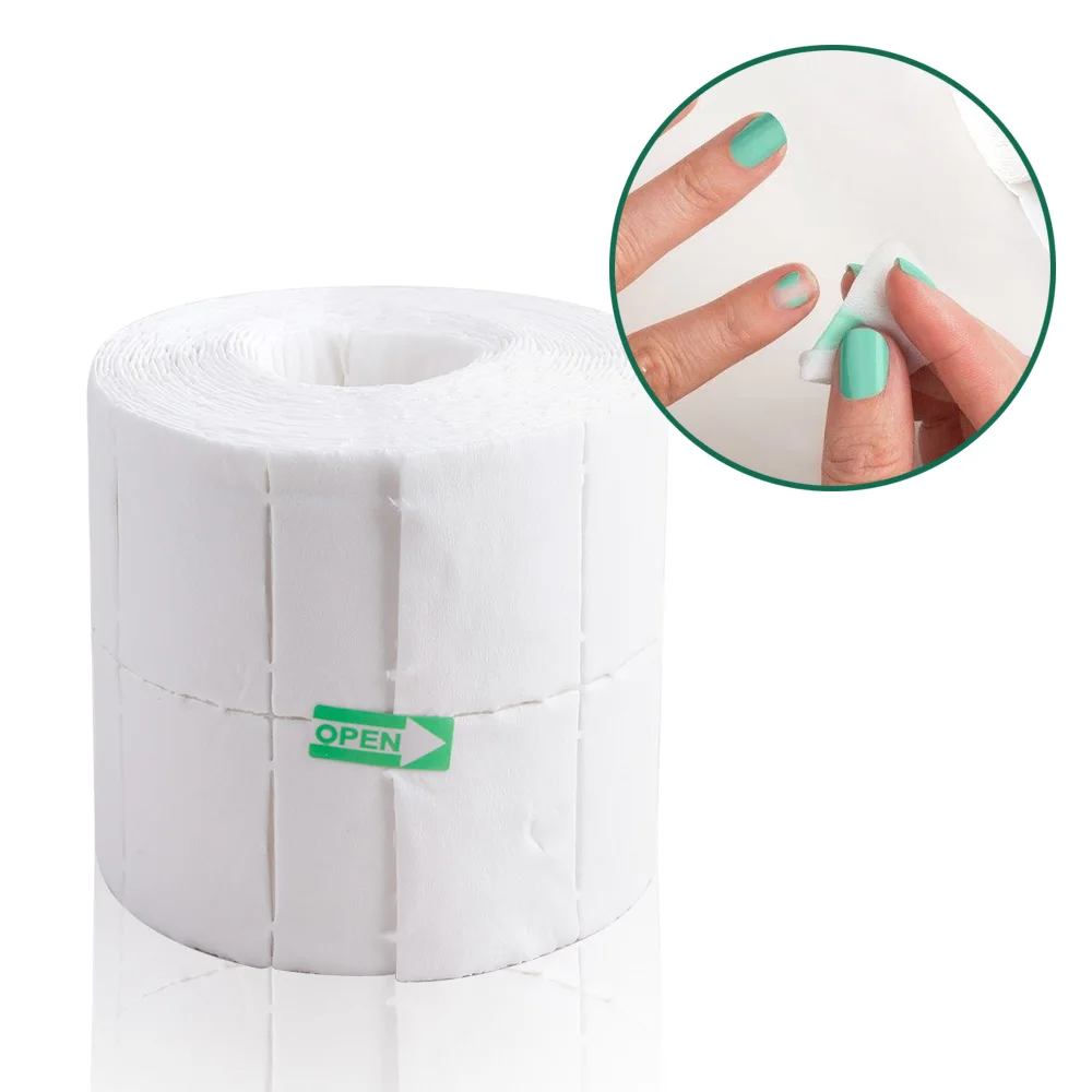 

300/500/900Pcs Lint-free Nails Napkins Gel Polish Remover Towel Paper Cotton Pads Manicure Wipes Nail Art Cleaner Polishin Tool