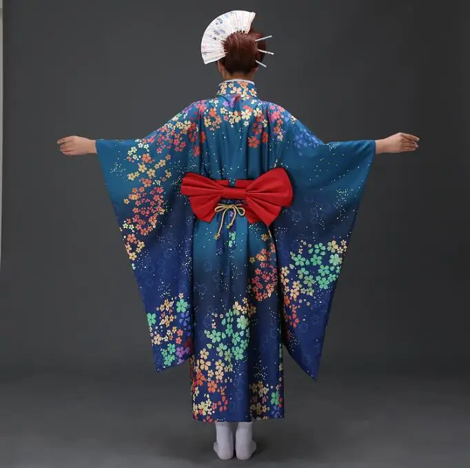 

Women's formal Robe Long design Traditional kimono cos clothes Japanese kimono traditional Yukata