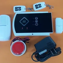 Новое прибытие приложение управление беспроводной охранной сигнализации 433 МГц детектор движения GSM сигнализация