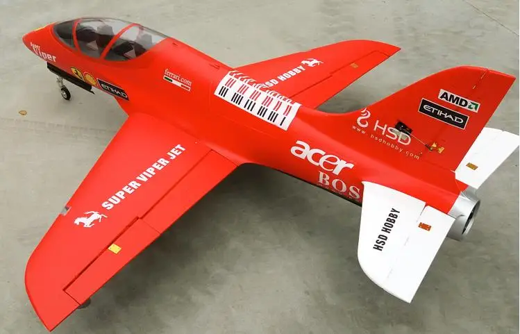 

HSD (6kg Turbo) Super Viper turbo version PNP and KIT,KIT without any electric,Turbo Jet,2016 new version,Gold and red color