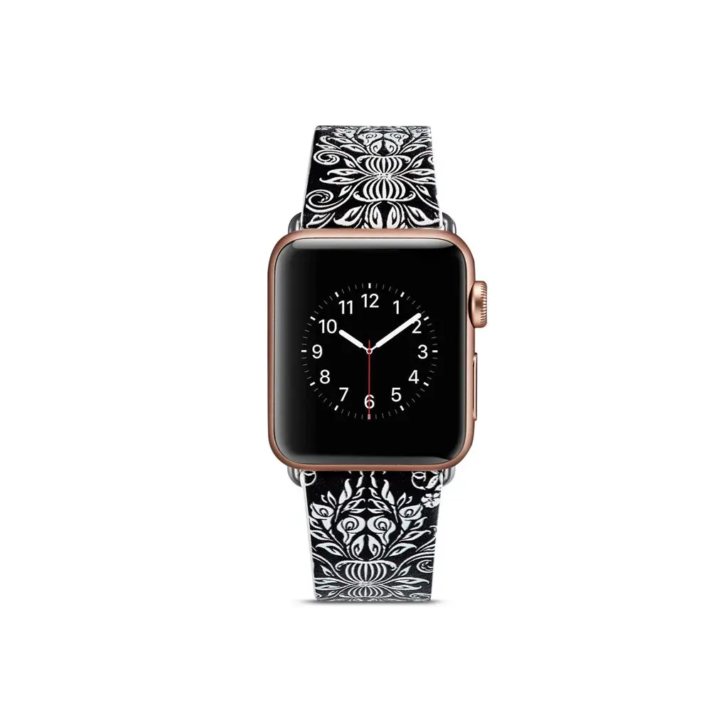 Ремешок кожаный для Apple Watch Band Series 1/2/3/4/5 44 мм 42 40 38 мм|Ремешки часов| |