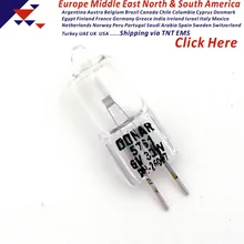 DN-26007 5761 JC 6 V 30 W 64265 SM-1000867 JC6V30W 6V30W G4 кварцевые галогеновая лампочка Nikon Olympus проектор микроскопа лампа