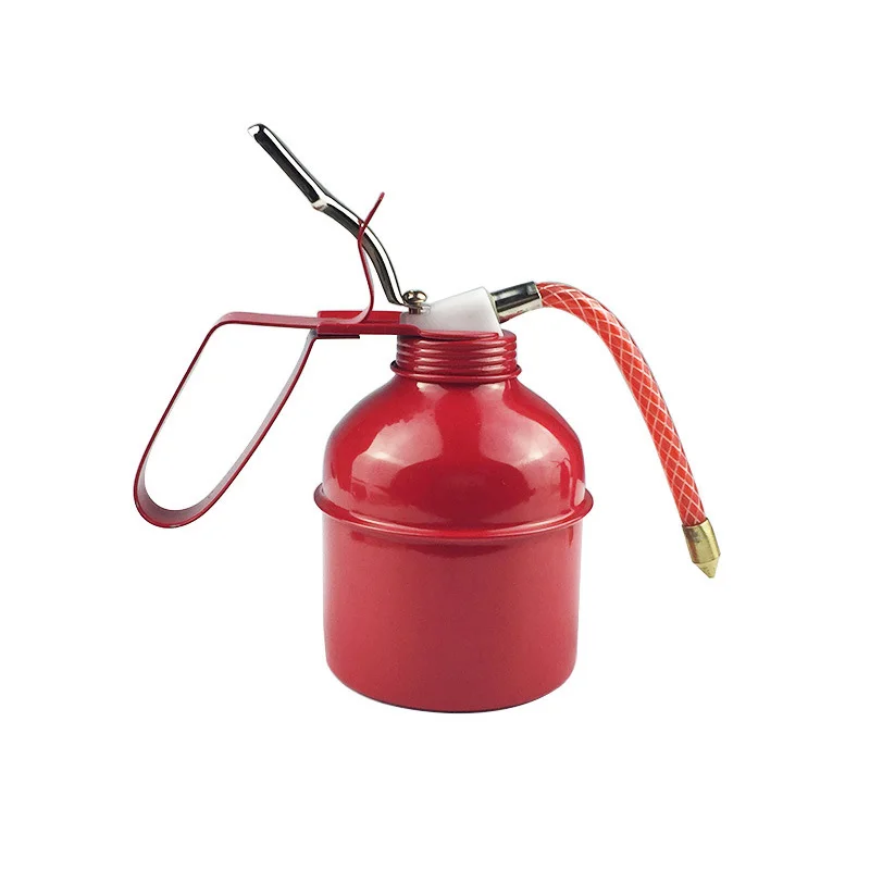 300cc Paint Spray Gun Oil Pump Cans Oiler Hose Grease Gun Machine For Lubricating Airbrush Tools