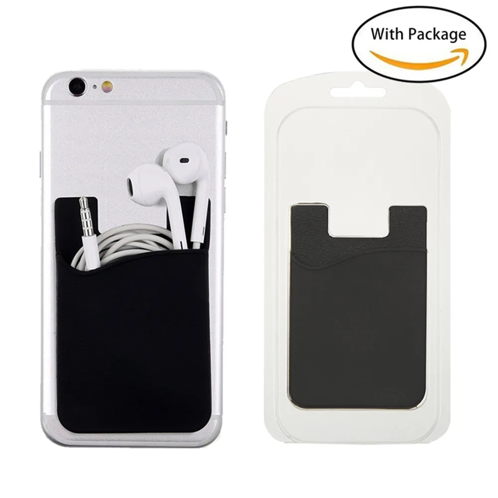 Silicone Phone Holder Stick on wallet Phone Wallet Credit
