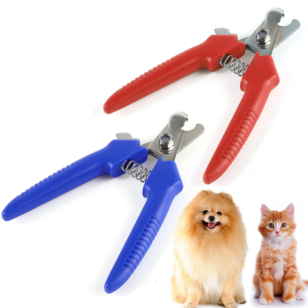 Pet Nail Scissors Dog Cat Grooming Nail Cutter Clippers Manicure Tools
