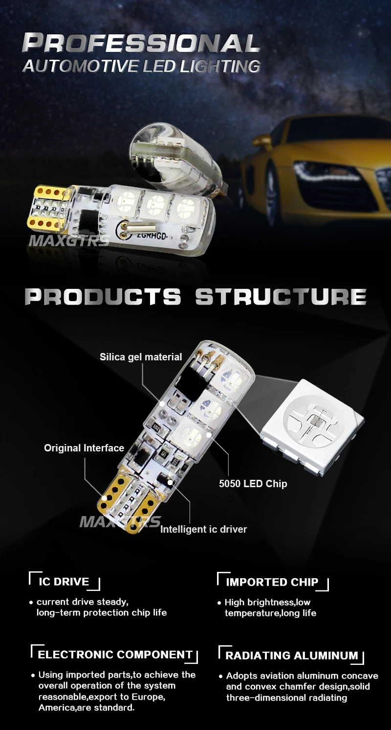 Пульт дистанционного управления T10 194 168 W5W 5050 SMD RGB автомобильный светильник для чтения на танкетке 6 светодиодный 16 цветов светодиодный мигающий светильник