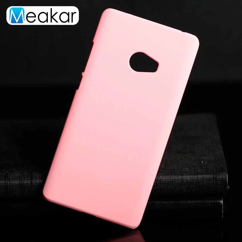 Pink Matte Plastic Coque Cover 5.7For Xiaomi Mi Note 2 Case For Xiaomi Mi Note Minote 2 Note2 Minote2 Phone Back Coque Cover Case - Цвет: Pink
