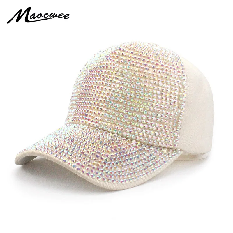 

Fashion Rhinestone Hat Women Baseball Cap Girl Boy Snapback Cap Black Baseball Hats High Quality Diamond Bone hip hop Gorro 2018