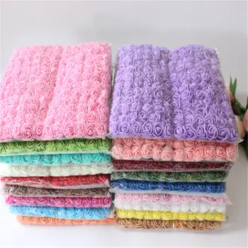 

144pcs 2cm Mini Foam Rose Artificial Flower Bouquet Multicolor Rose Wedding Flower Decoration Scrapbooking Fake Rose Flower