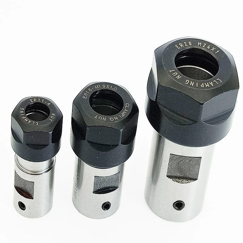 

C20 ER20 Chuck Motor Shaft Extension Rod Spindle Collet Inner 10MM 8MM 12MM 14MM 16mm For CNC Milling Boring Grinding