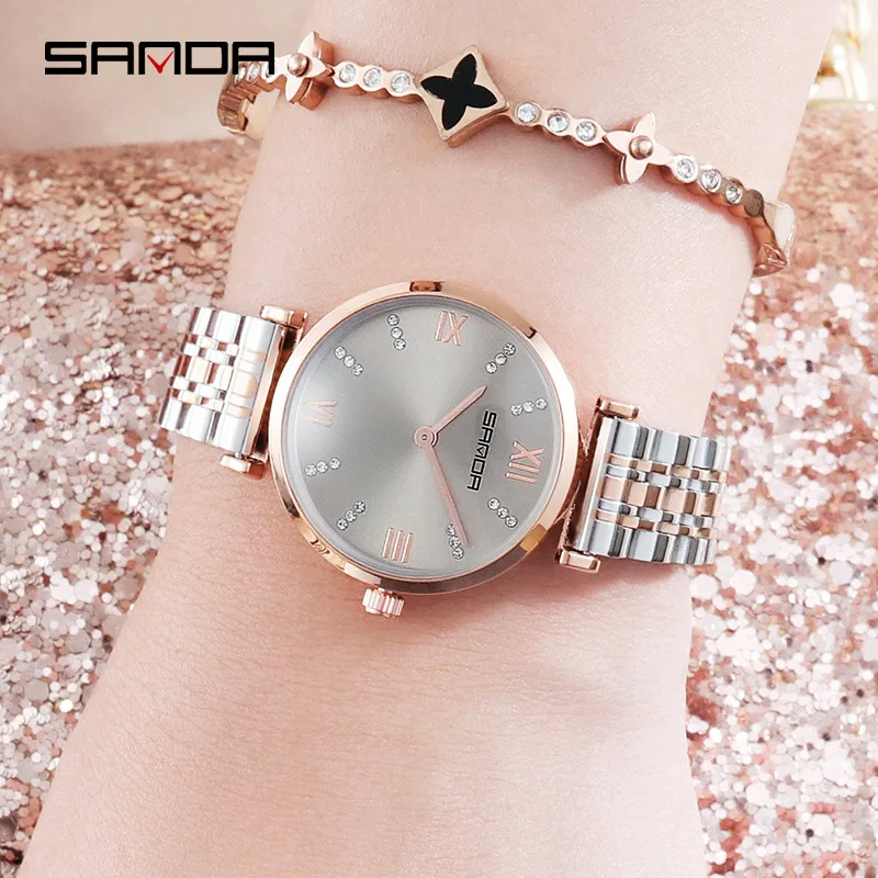 

watch women 2018 free shipping popular Alloy Push Button Hidden Clasp 3Bar Limited Edition Diver Tungsten Steel