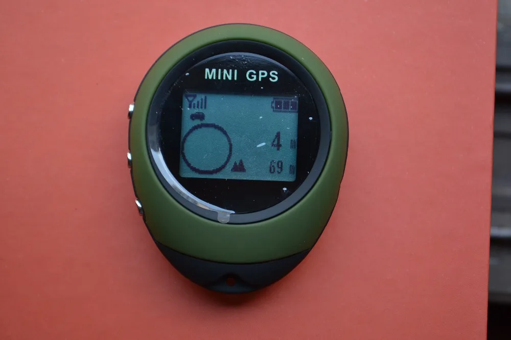 Портативный мини gps приемник брелок навигация POI ходьба Бег Плавание skiling езда на