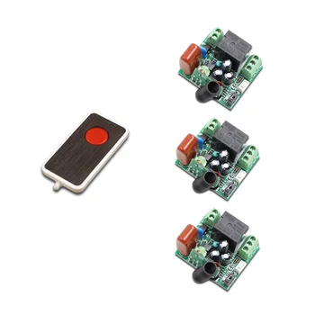 

Latest 220V 1CH Wireless Remote Control Switch System Mini Receiver Kit Board and Remote Control Automation Smart Home 6108