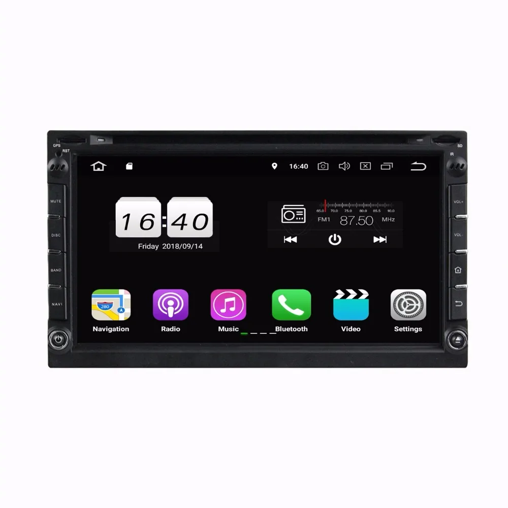 Best Quad Core 2 din 6.95" Universal Android 8.1 Car Audio DVD Player With 2GB RAM Car Radio GPS WIFI Bluetooth 16GB ROM DVR 0 Best Quad Core 2 din 6.95" Universal Android 8.1 Car Audio DVD Player With 2GB RAM Car Radio GPS WIFI Bluetooth 16GB ROM DVR 0