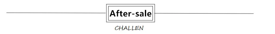 After-sale