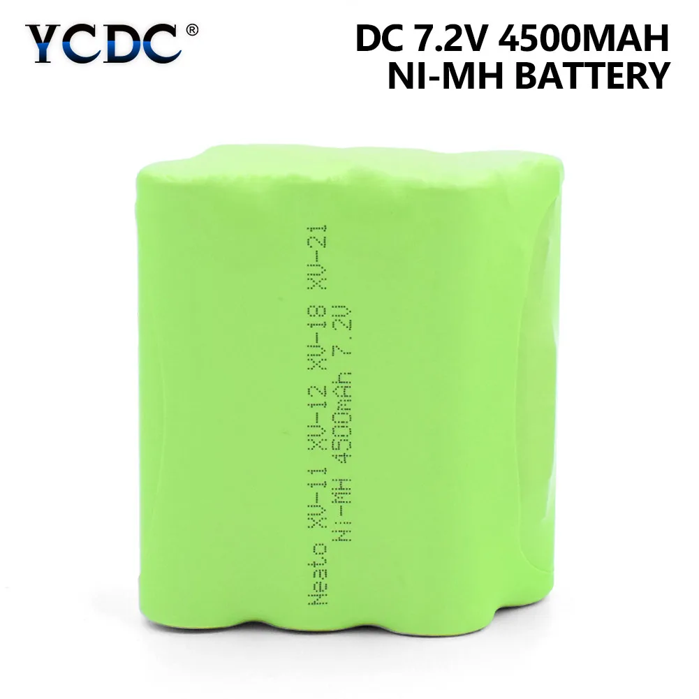 

1/2/4pcs Green 7.2V 4.5Ah 4500mAh Rechargeable Battery Pack For Neato XV-11 XV-12 XV-14 XV-15 XV-21 XV-28 Pro Sweeping Machines