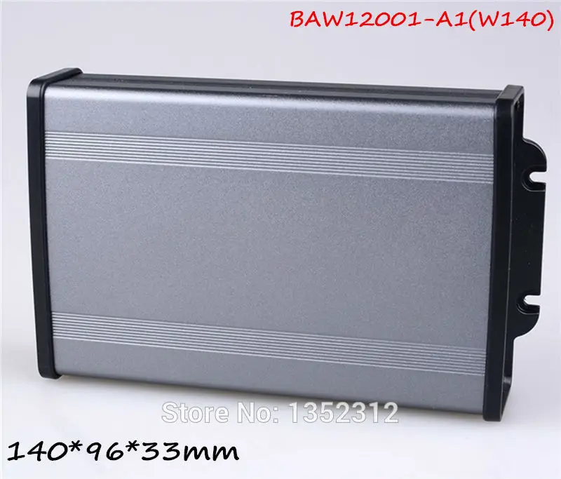 10 pcs/lot 140*96*33mm aluminum box for electronics IP54 waterproof aluminium project housing DIY small junction control | Инструменты