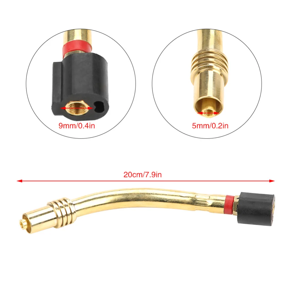 MIG/MAG сварочный факел Лебедь шеи расходные материалы для 36KD/24KD/15AK Сварочные горелки инструменты