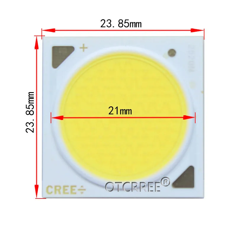 2 шт. Cree CXA 2520 CXA2520 белый 5000 К теплый белый 3000 К 47 Вт COB светодиодный излучатель лампа светильник с/без держателя диода