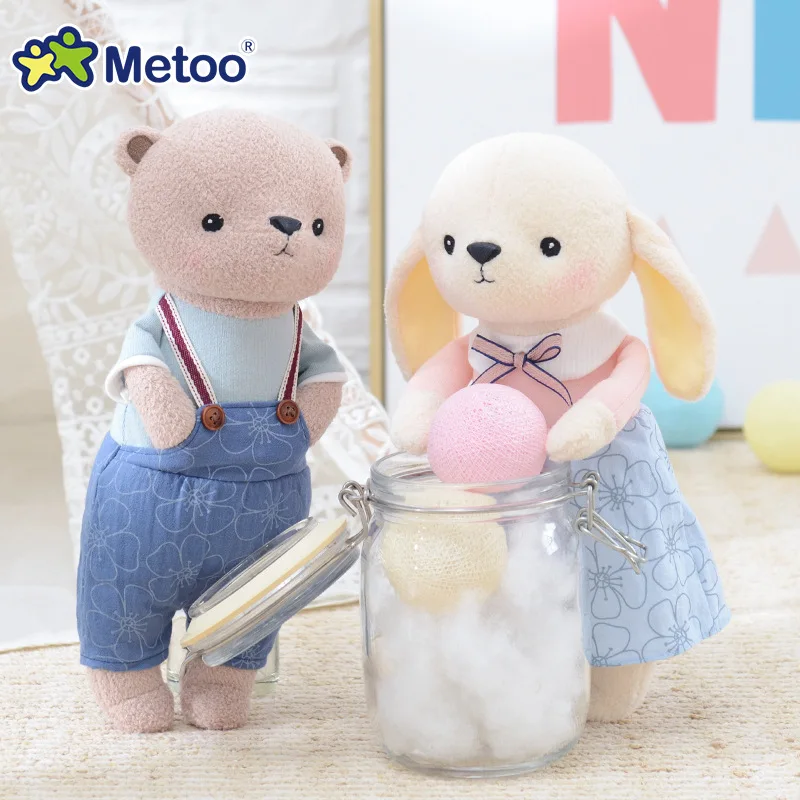 Kawaii Stuffed Plush Animals Cartoon Kids Toys for Girls Children Baby Birthday Christmas Gift Accompany Sleep Metoo Doll