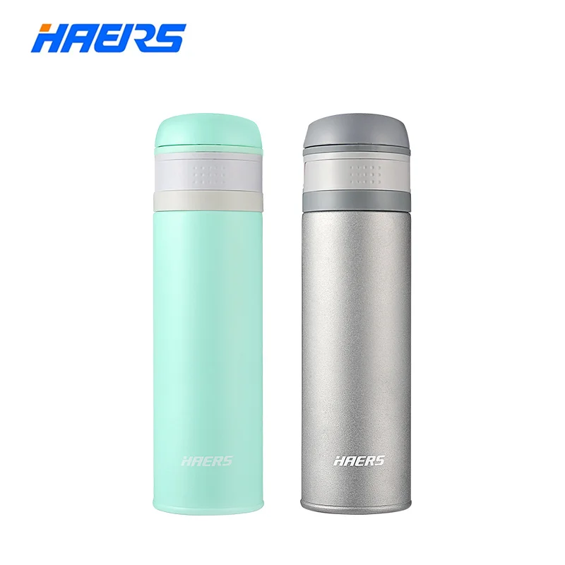 

Haers Superlight Travel Mug Stainless Steel Thermal Bottle Vacuum Insulated Water Flask One-handed Open 400ml 500ml