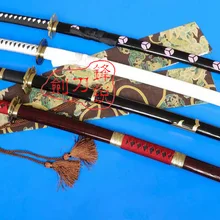 S3117 Один Кусок RORONOA Зоро шусуи WADO ICHIMONJI YUBASHIRI SANDAI KITETSU меч-ружье Металл любой 1 из 5 вариантов лезвия 4" Лот 4