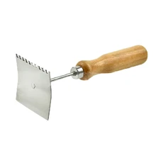 1 шт. Пчеловодство чистая лопата из нержавеющей стали скребковый нож деревянная ручка инструмента для улей рамка эксклюзивная Чистка Apiculture A20