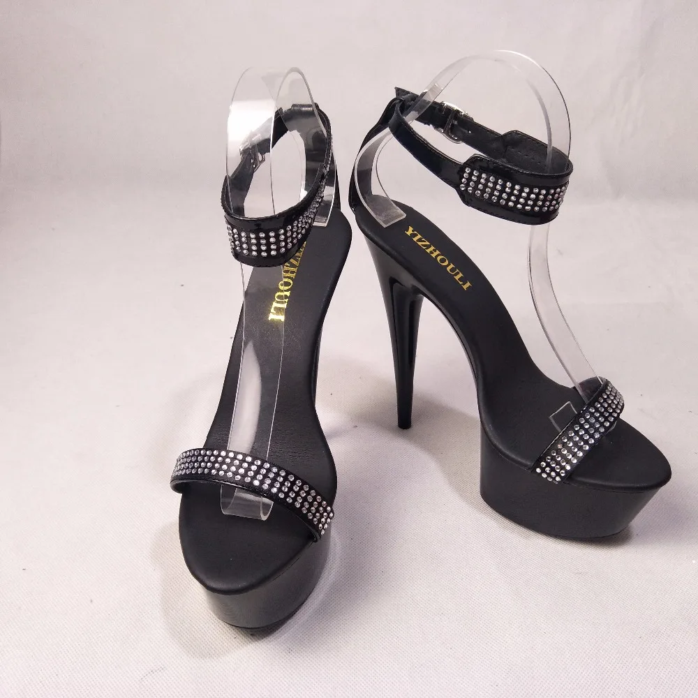 New high heels 15cm Roman shoes, 5cm super night shoes, fancy women's Dance Shoes