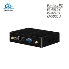 Celeron 3955U Mini PC 4K Ultra HD 3D Blu Ray Mini PC Windows 10 8GB RAM USB3.0 Wifi Minipc Fanless Core i3 5005U Mini Computer