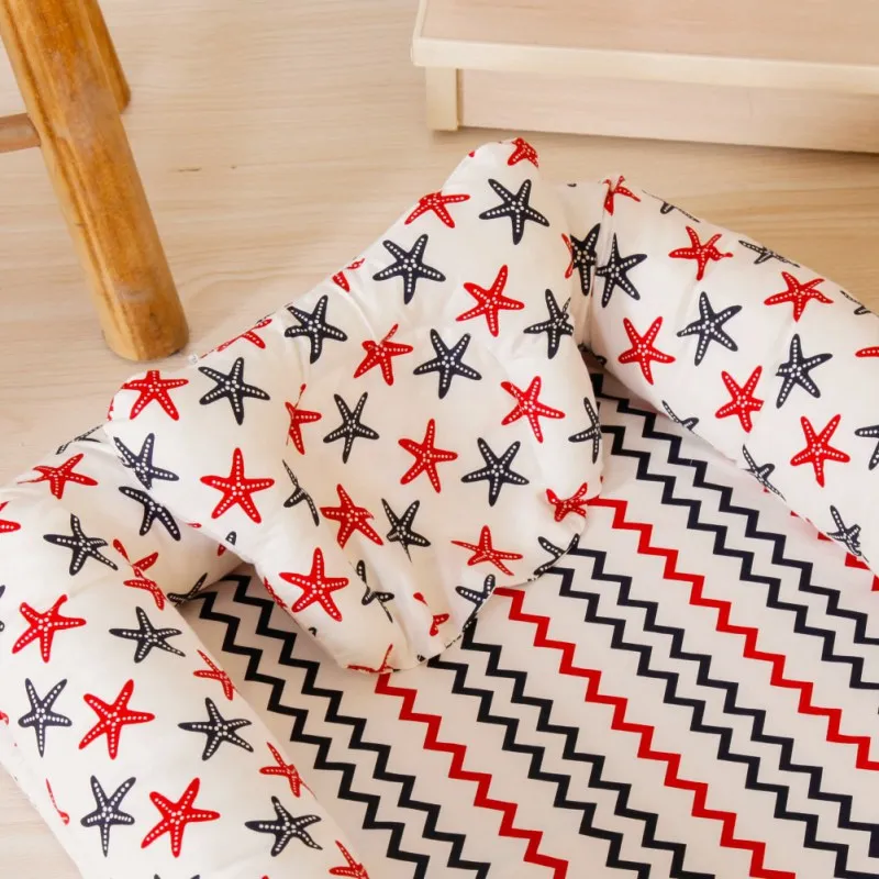 Детские постельные принадлежности милые матрасы детская кроватка для путешествий подушки для мебели хлопок