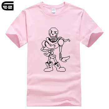 

2018 Funny Game Undertale Sans Cartoon Funny T-Shirt Men Anime Short Sleeve Tee Top Summer Style T Shirt Hipster Hip Hop Clothes