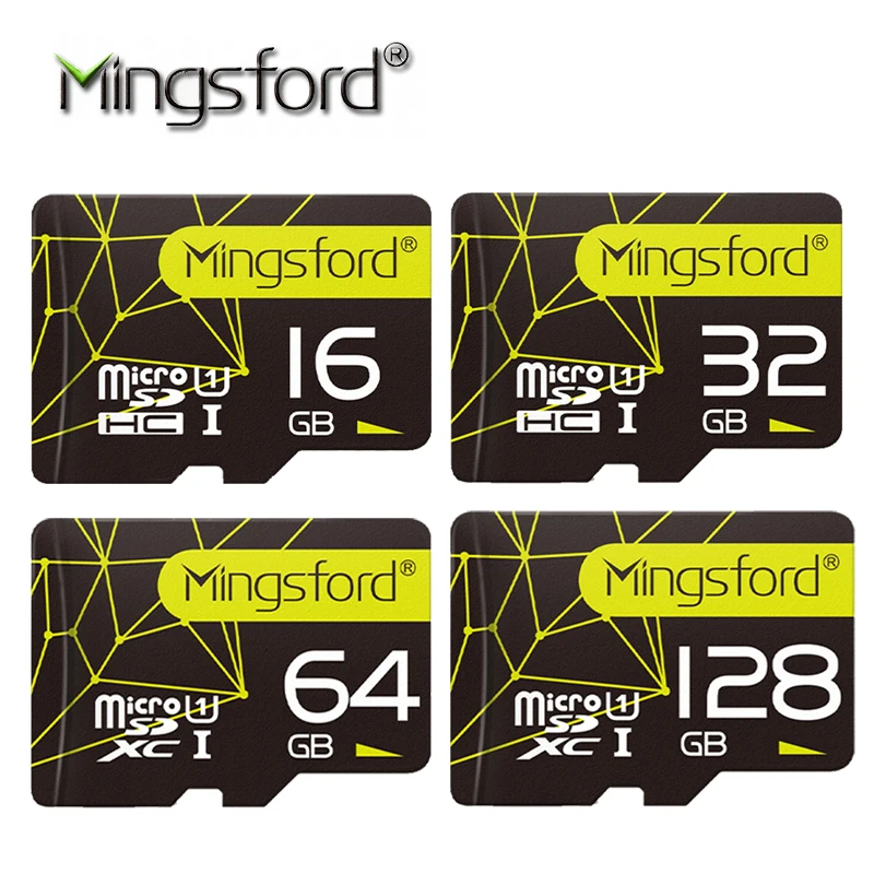 Mingsford Real capacity memory card 16GB 32GB 64GB 128gb class 10 sdhc