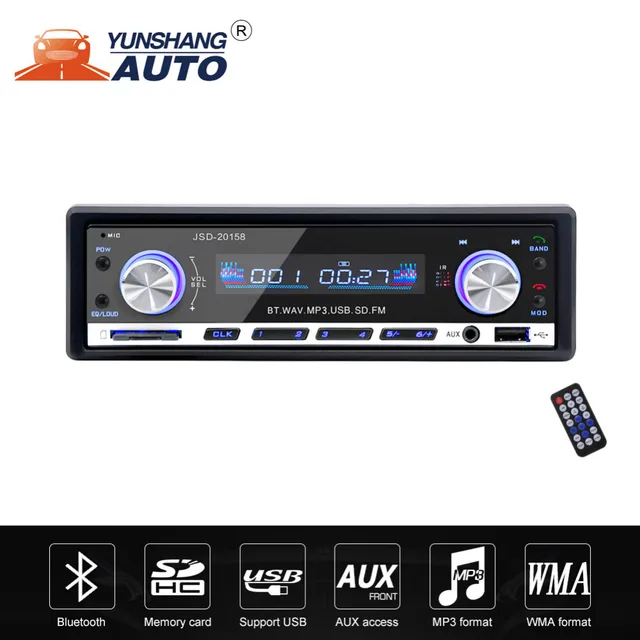 Special Price JSD-20158 12V Bluetooth Car MP3 Playe FM Radio MP3 Car Audio Player USB SD AUX APE FLAC WMA Car Electronics In-Dash One DIN Special Price JSD-20158 12V Bluetooth Car MP3 Playe FM Radio MP3 Car Audio Player USB SD AUX APE FLAC WMA Car Electronics In-Dash One DIN