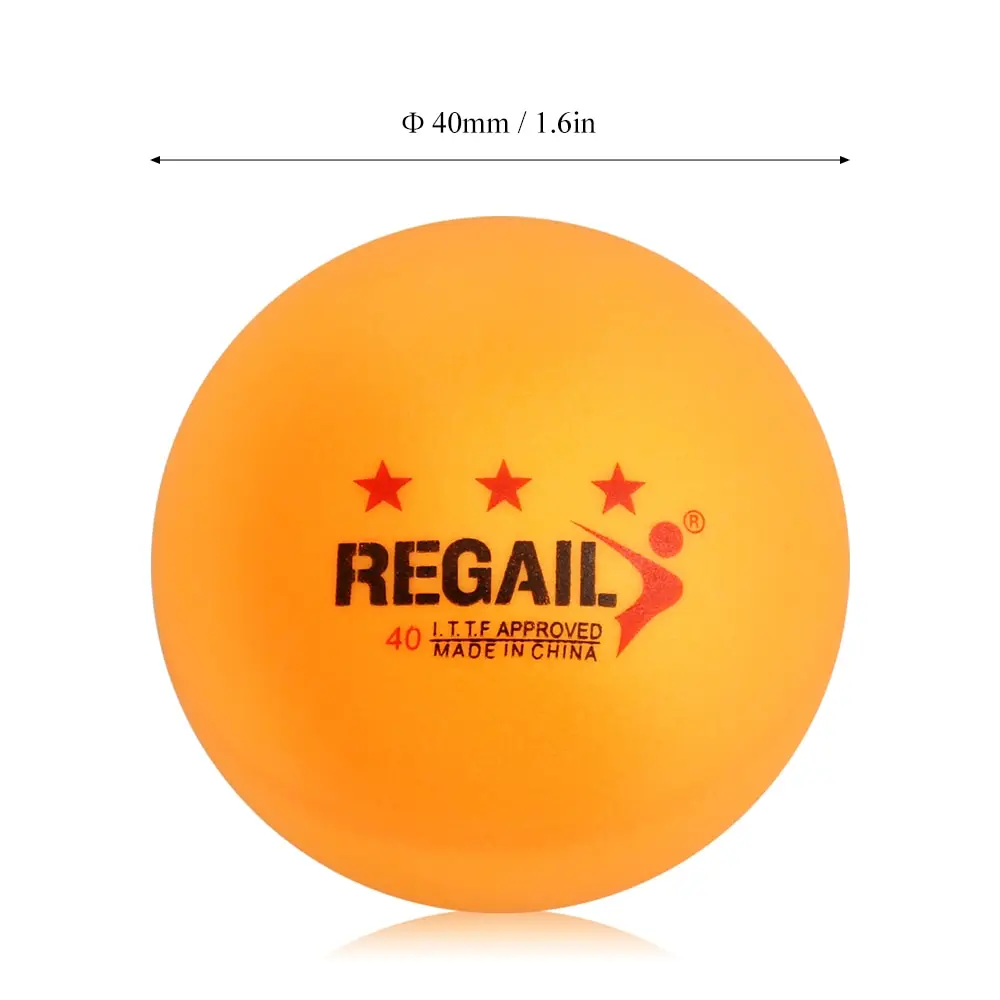 60 шт. 3 звезды пинг-понг шары новые мячи для настольного тенниса Новый Материал Профессиональный Пластик Практика Обучение мячи для