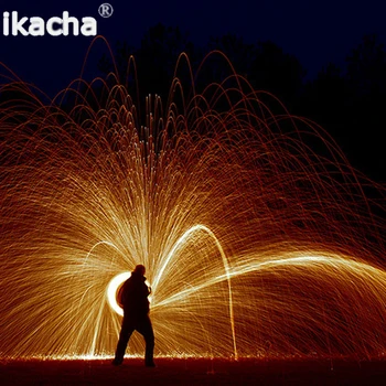 

Photography Spectacular Fiery Photo Selfie Tool Steel Wool Metal Fiber for Light Painting Long-exposure