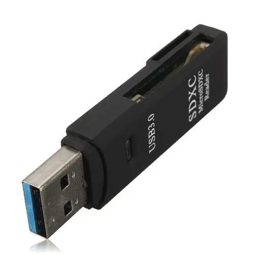 Новый мини супер скорость 5 Гбит/с USB 3,0 Micro SD/TF SD SDHC SDXC MMC Memorry SD TF Card Reader адаптер для портативных ПК