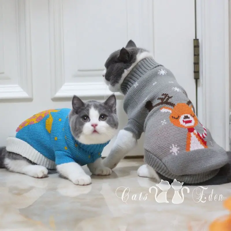 [MPK cat hoodies] свитер SWA Cat, свитер для кошек и маленьких собак, одежда для кошек, 12 цветов на выбор+ 6 размеров для каждого цвета