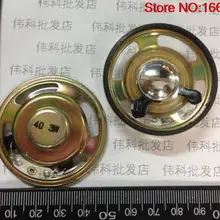 1 шт. 4R3W 5 см диаметр 50 мм толщиной 12,5 мм водонепроницаемый Колонка Маленькие динамики 4 Европа 3 Вт