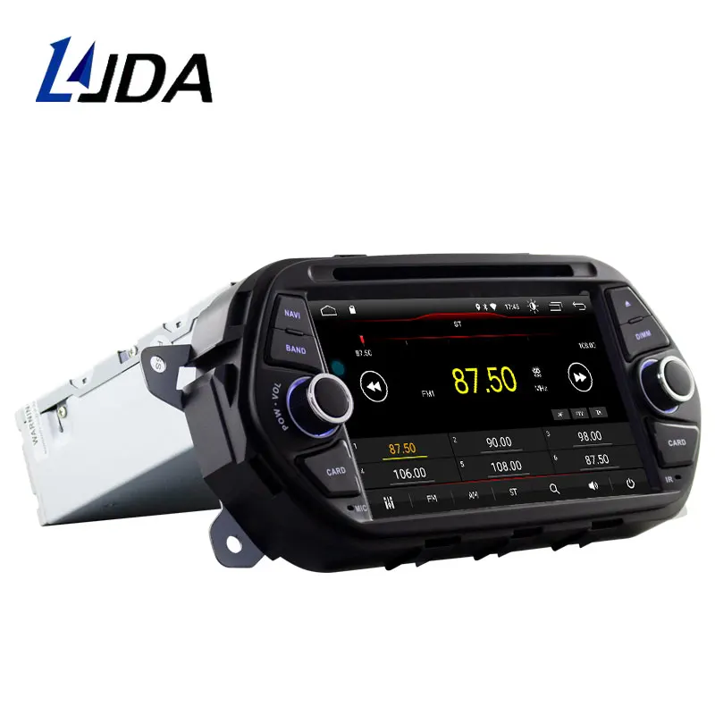 Excellent LJDA Android 9.1 Car DVD Player For Fiat Tipo Egea 2015 2016 2017 WIFI Car Multimedia Stereo GPS 1 Din Car Radio Quad Core RDS 3
