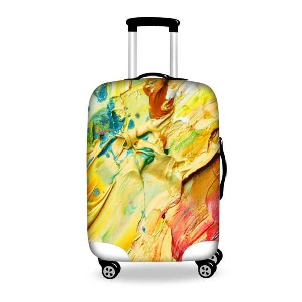 FORUDESIGNS, граффити, Радужный чехол для багажа, защитный эластичный Чехол для багажа для путешествий, пыленепроницаемый защитный чехол для чемоданов - Цвет: HB0032