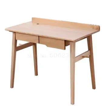 

Modern Simple Computer Desk Household Beech Desk Japanese Student Desk Bedroom
