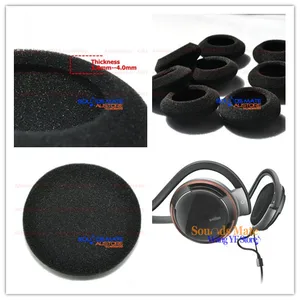 5 пар амбушюр из пенопласта для Philips SHS5200 шейные наушники гарнитуры Запасная часть - изображение