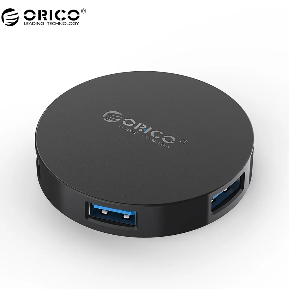 

ORICO HA4U 4 Port USB Charger USB3.0 Portable HUB USB3.0 Splitter Micro USB Port Power Supply For Charging and Transfer Data HUB