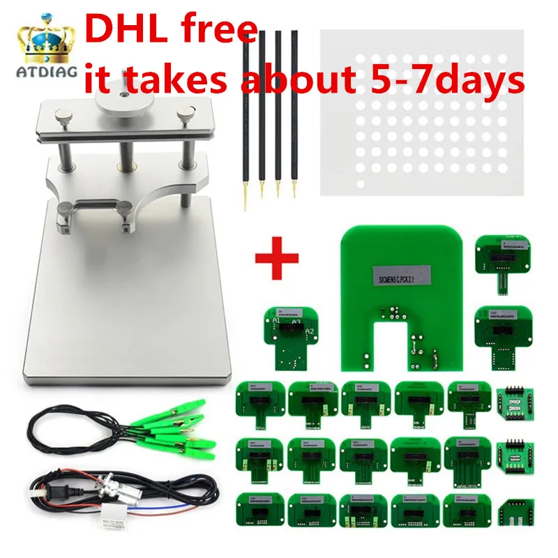 

BDM adapters KTAG KESS KTM Dimsport BDM Probe Adapters Full Set LED BDM Frame ECU RAMP Adapter Steel LED BDM Frame Stainle